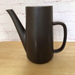 Vintage Mikasa Snow White 7061 Terra Stone Coffee Pot